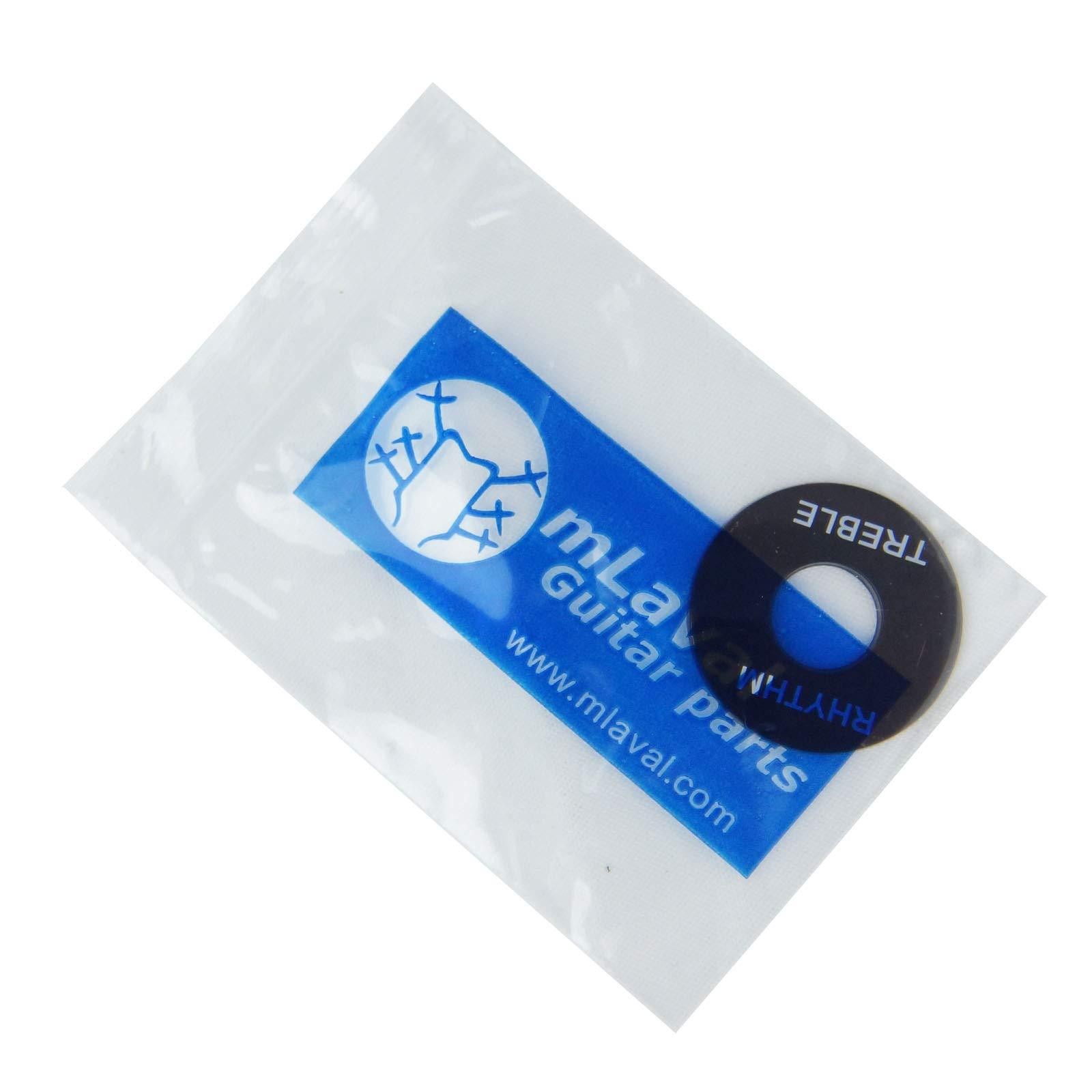 Toggle Switch washer Rhythm/Treble Ring, Black/White