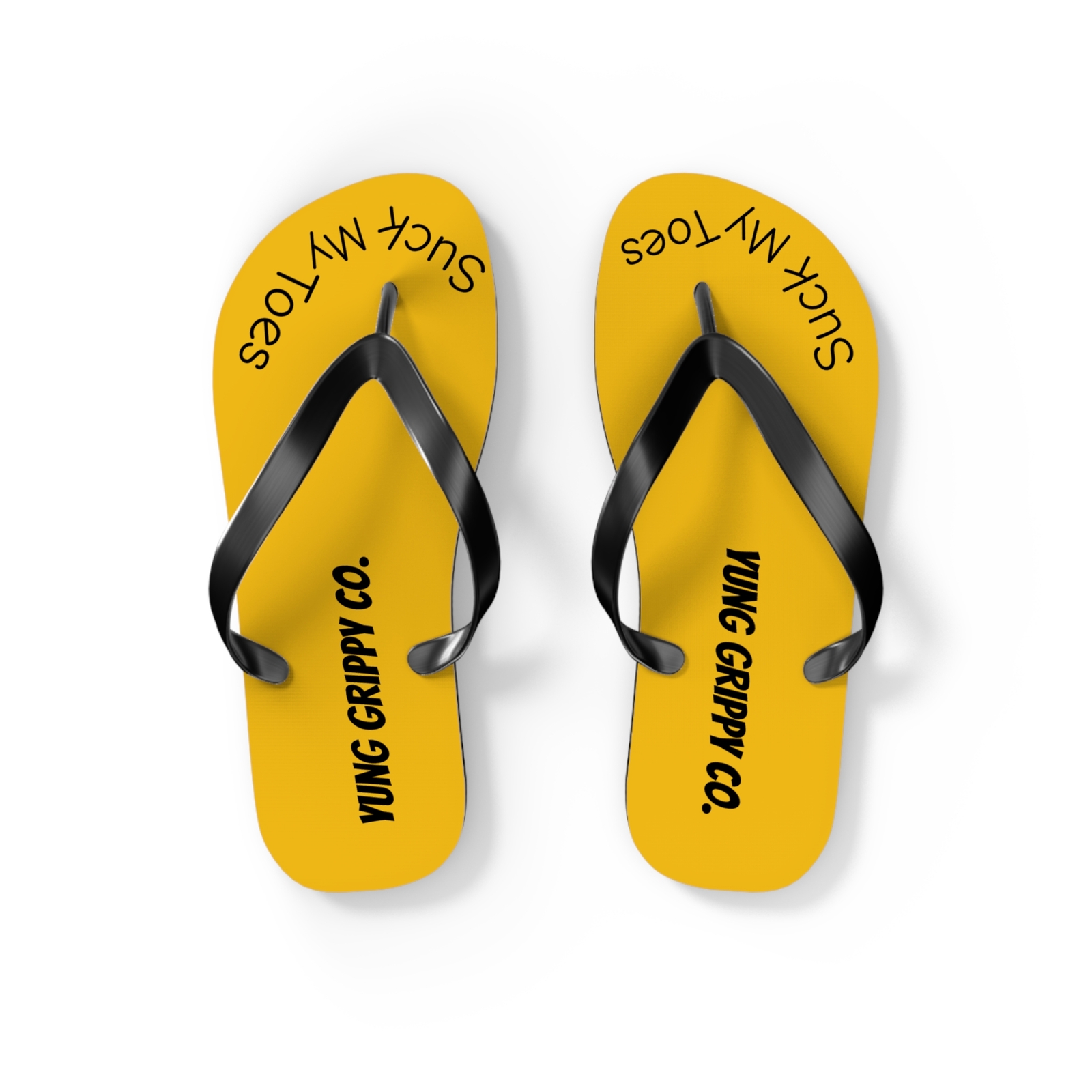 Suck My Toes Flip Flops