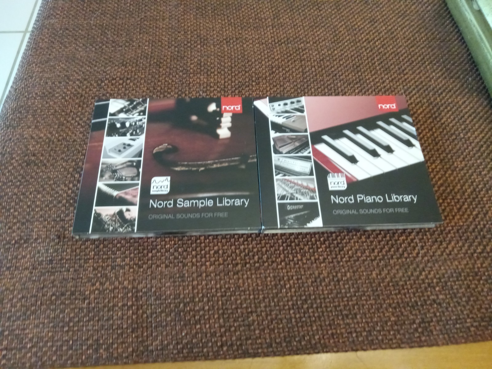 Nord Sample Library And Piano Library 4 Disks
