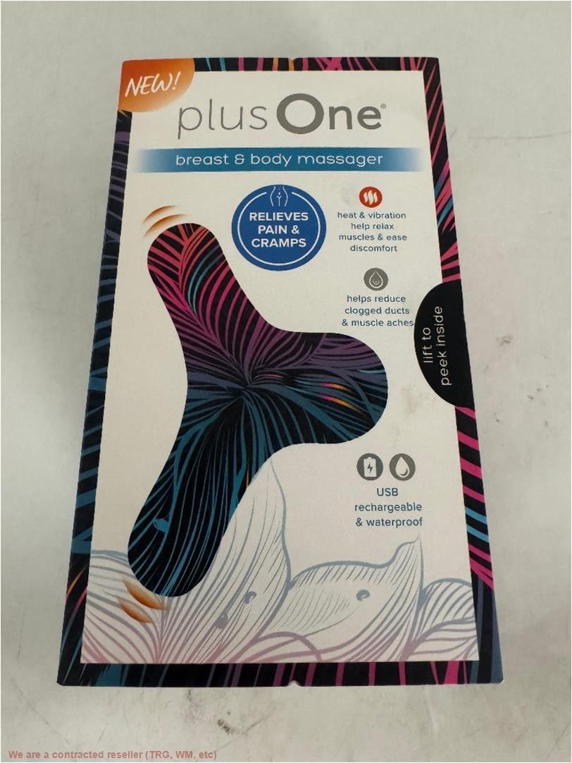 Plusone Breast & Body Massager For Breastfeeding, Nursing, Pumping,Clogged Ducts