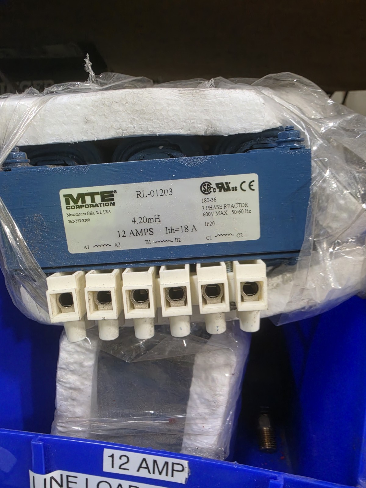 MYE 12 AMP 3 phase Reactor