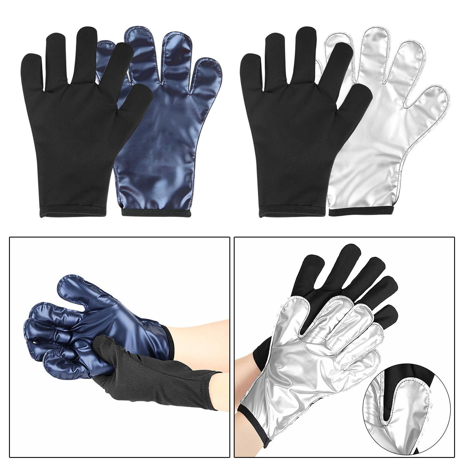 Sauna Gloves Hand Mitts Nonslip Gift Breathable Workout Sweat Gloves for Steam