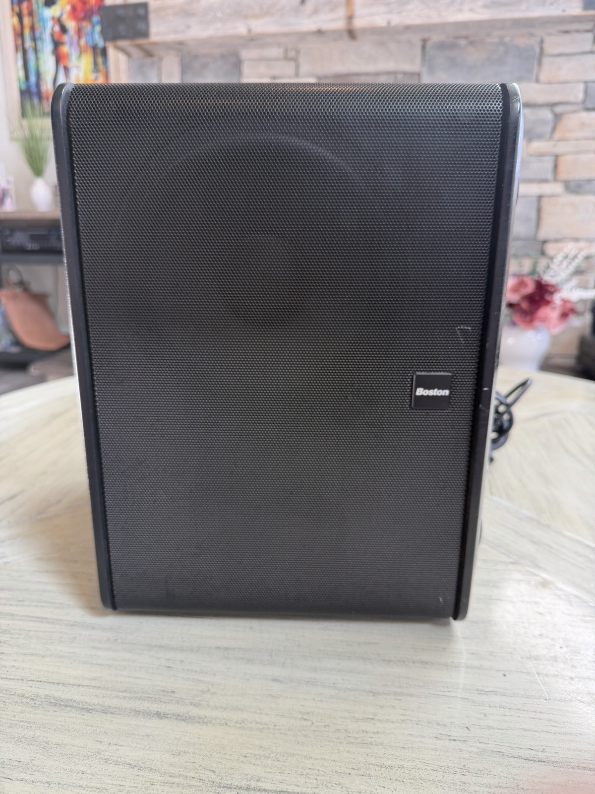 Boston Acoustics XB2 BassTrac 8" Powered Subwoofer Sub Home Theater Crossover