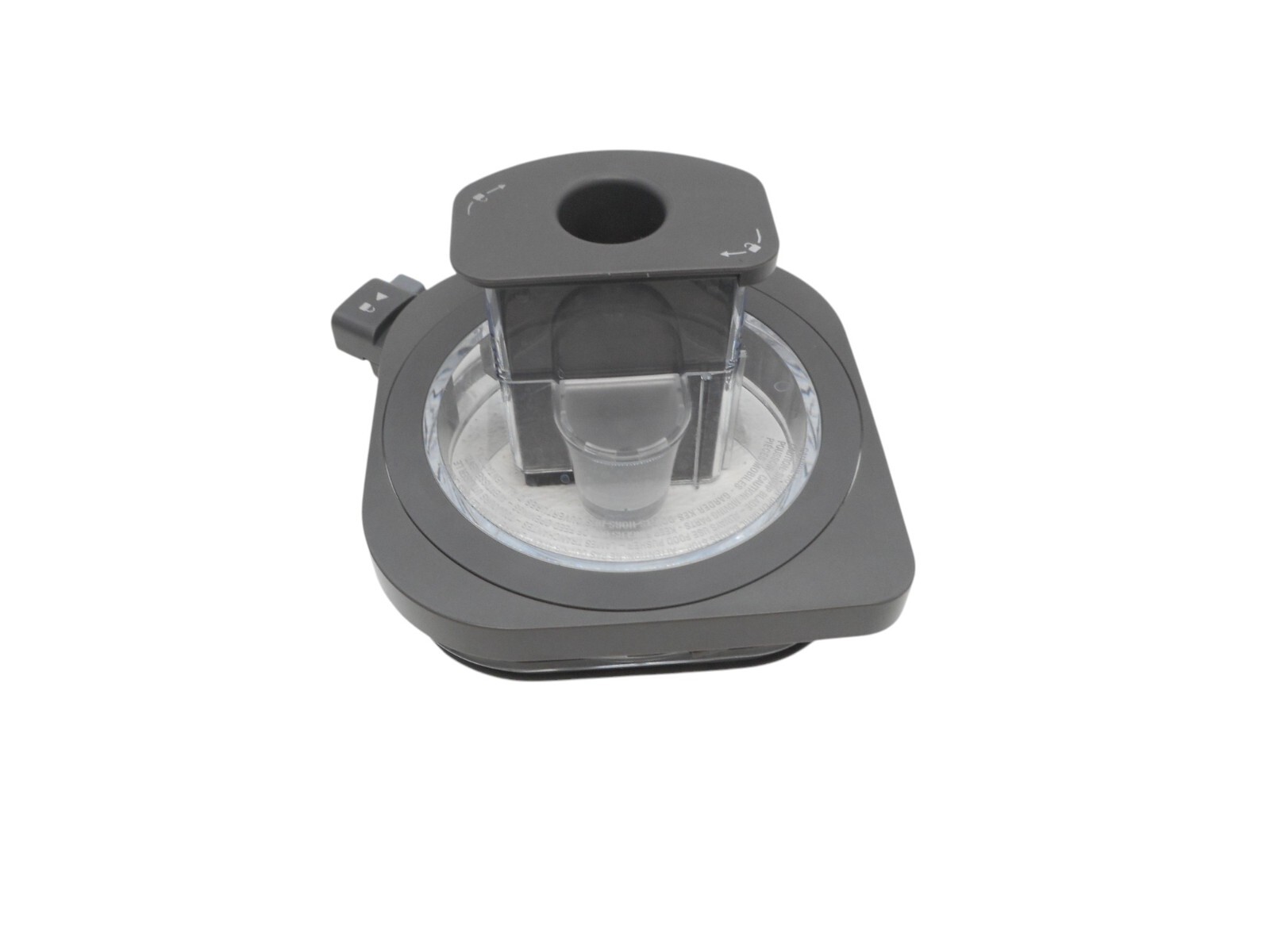 Feed Chute Lid With 2-Part Pusher Only for Ninja Foodi SS401