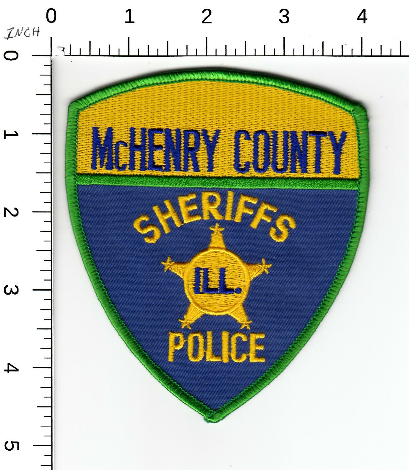 McHENRY COUNTY SHERIFFS POLICE (OLDER) COLLECTIBLE PATCH ILLINOIS
