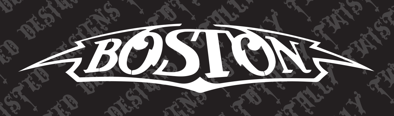 Boston Band vinyl decal sticker car truck classic rock Hair band