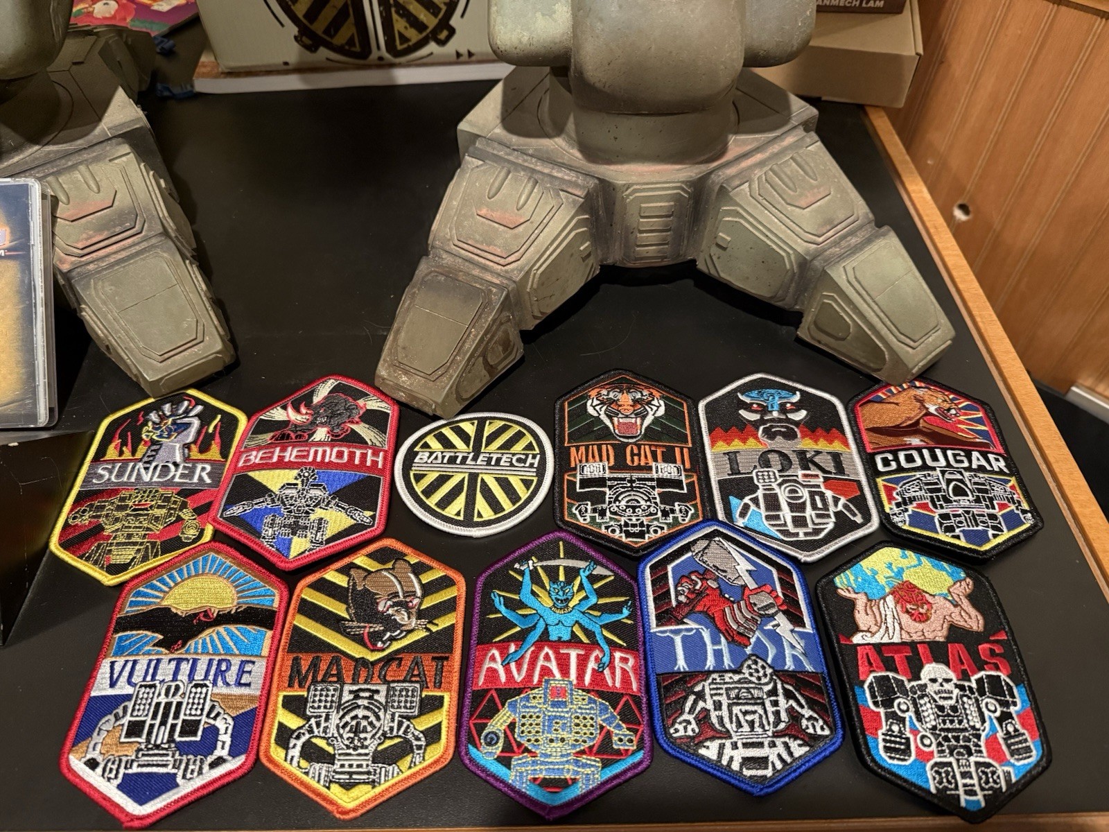 Cougar Embroidered Patch BattleTech Virtual World Authentic