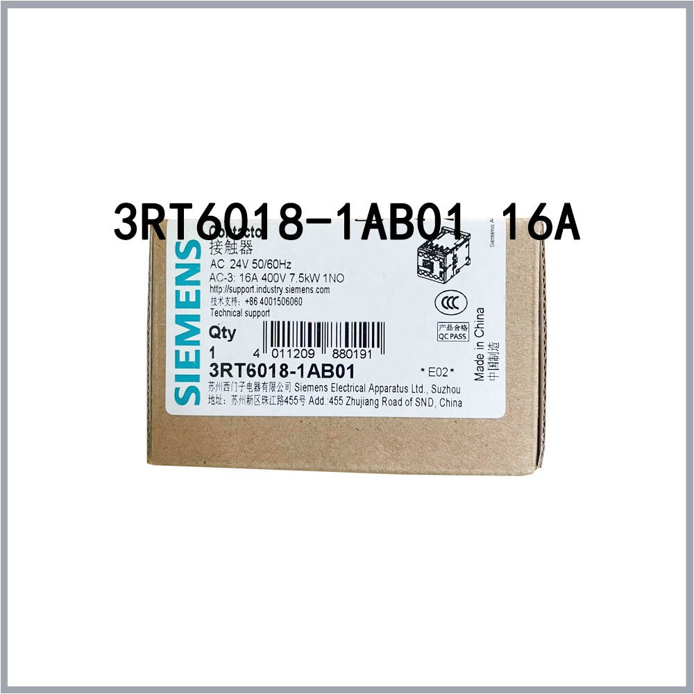 New SIEMENS Contactor 3RT6017-1AB01 3RT6017-1AB02 3RT6018-1AB01 3RT6018-1AB02