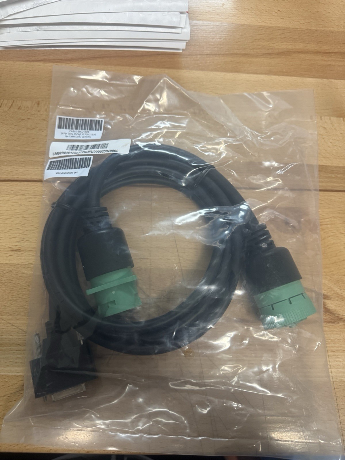 Motive KeepTruckin Cable 3002-R04, 9-Pin Type II+SqY J1708 J1939, ELD Truck