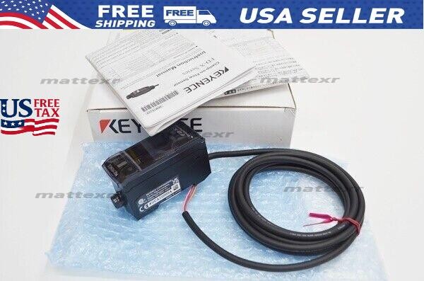Keyence FD-XA1 Clamp-On Type Flow Sensor FD-X Series Controller Tested & Working