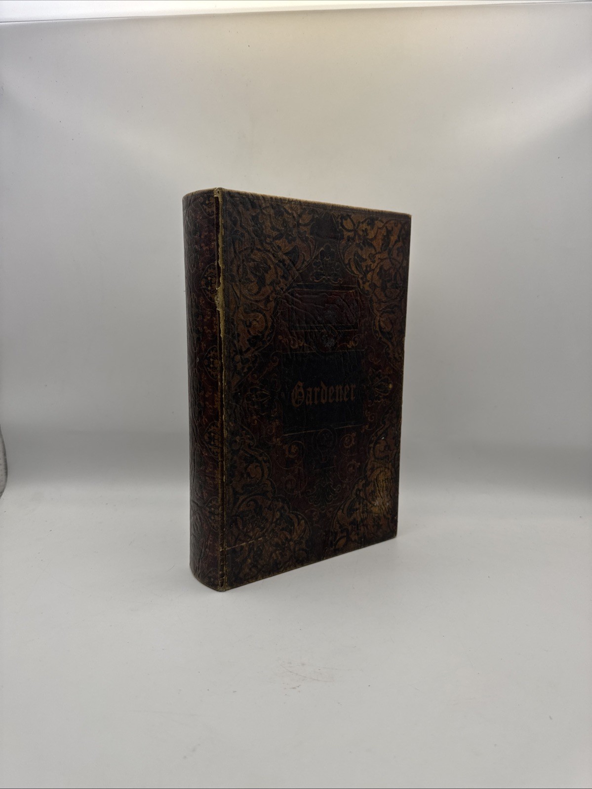 Faux Book Hideaway Box Gardener Hidden Storage Secret Stash Decor