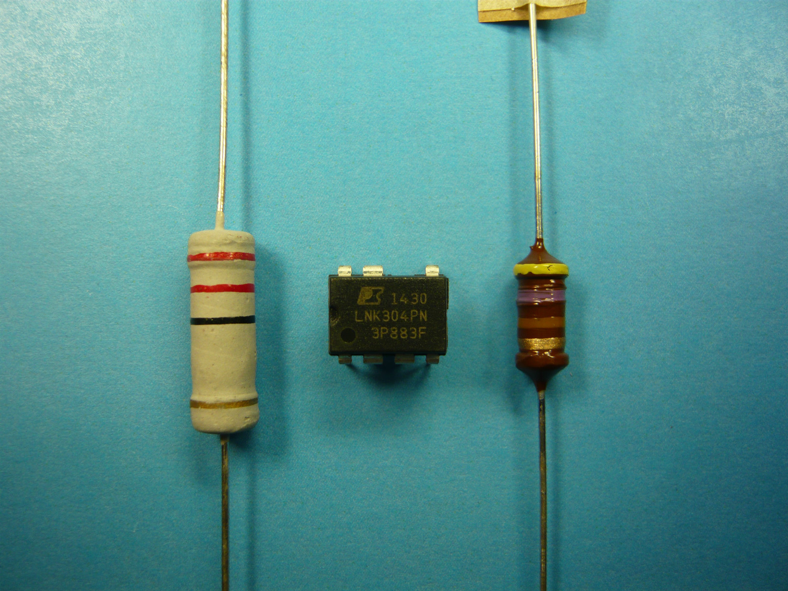 LNK304PN + 1 resistor 22 Ohm (22R) + 1 HF choke 470μH Whirlpool, AEG, Bauknecht