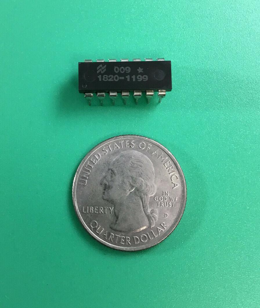 (1PC) NATIONAL1820-1199 DIGITAL MICROCIRCUIT 14-DIP