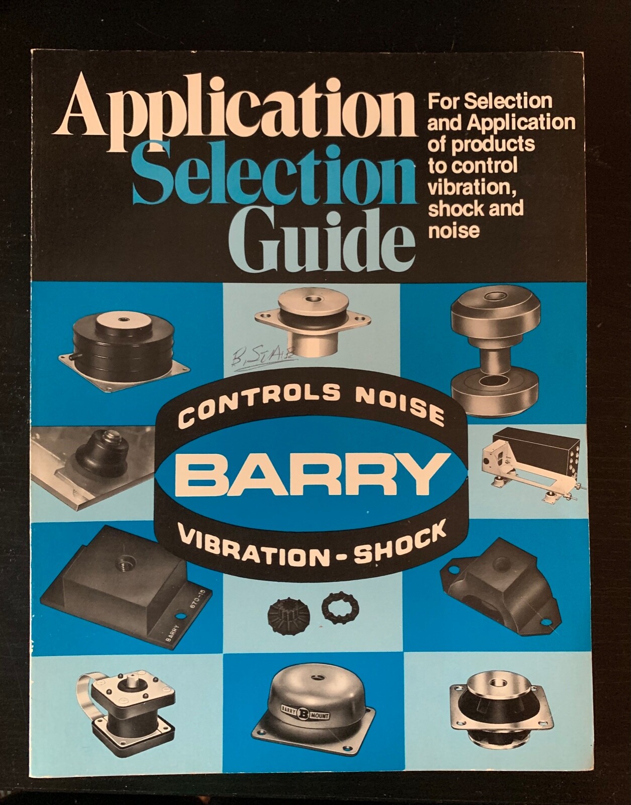 Barry Controls 1974 Application Selection Guide Shock Vibration Noise Control