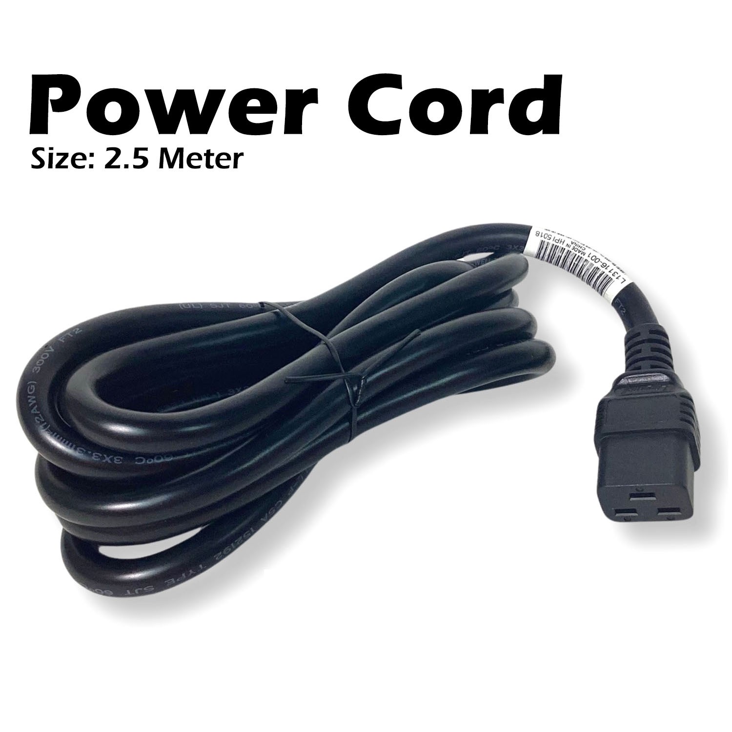 HP SPS C19-NEMA 2.5M Eldorado Power Cord Cable L45260-001