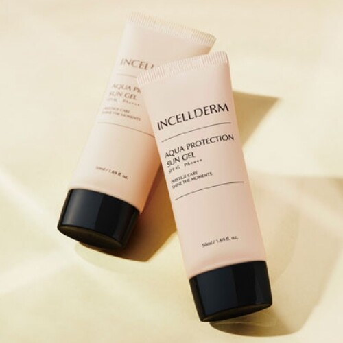 INCELLDERM Aqua Protection Sun Gel 50ml SPF50+ / PA+++ Sunscreen Sun Cream