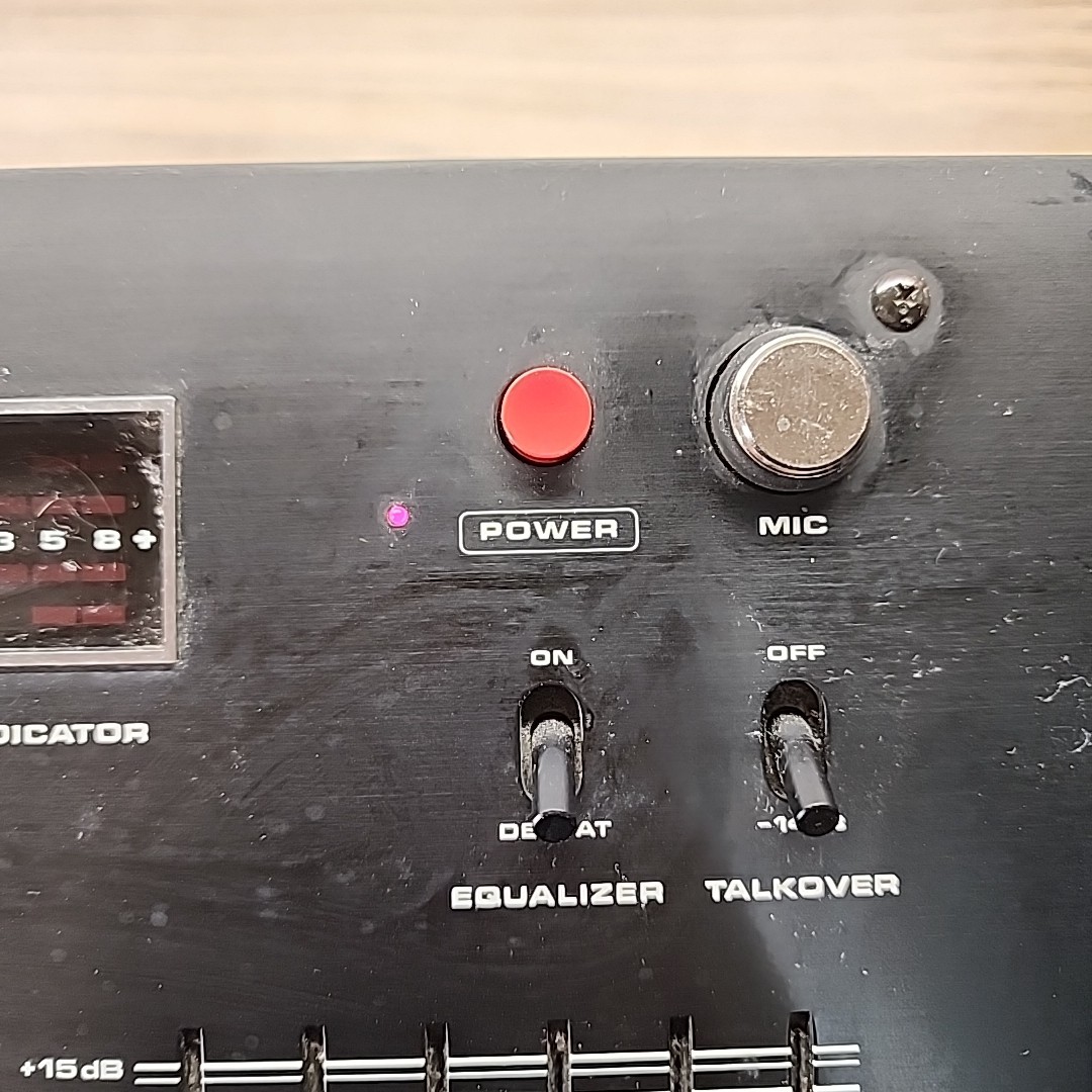 Vintage Numark DM 1650 Stereo Equalizer DJ Mixer