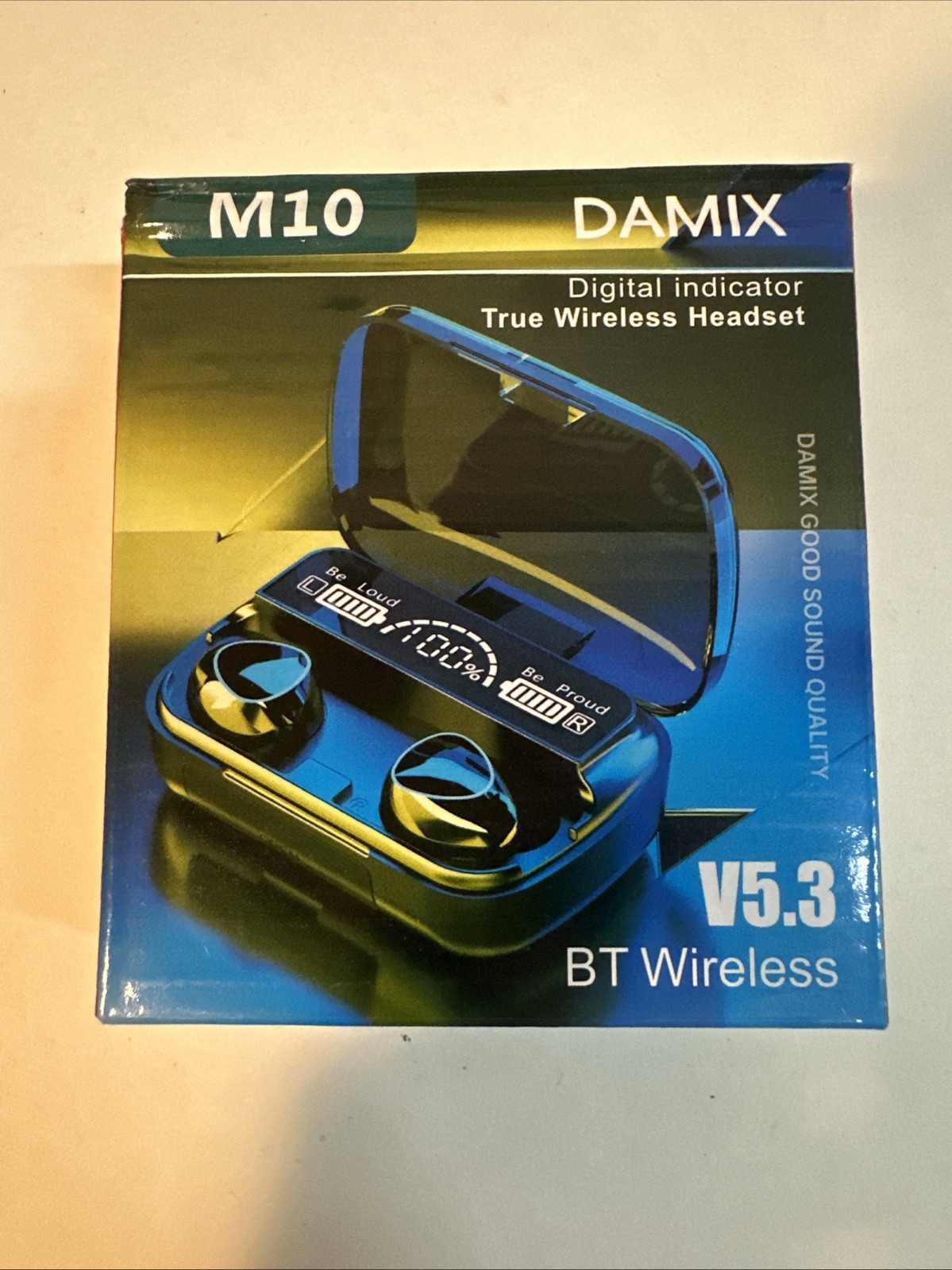Wireless Earbuds Bluetooth - Damix V5.3 BT Wireless for iOS/Android/Laptop.