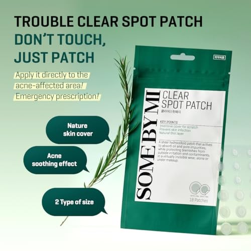 Miracle Clear Spot Patch - Pack of 5 - 90 Ct - Hydrocolloid - 90 Count