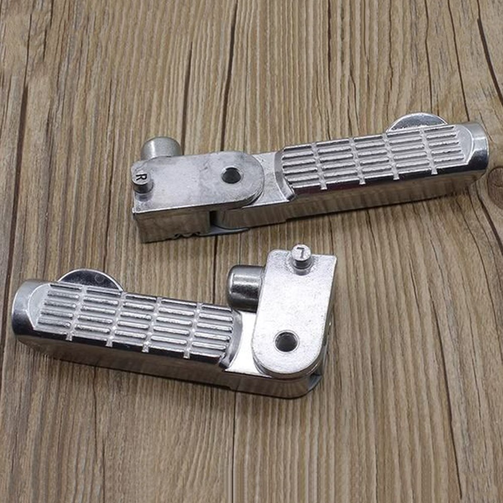 Ebikes Footrest Pegs with Non Slip Aluminum Alloy for Easy Installation