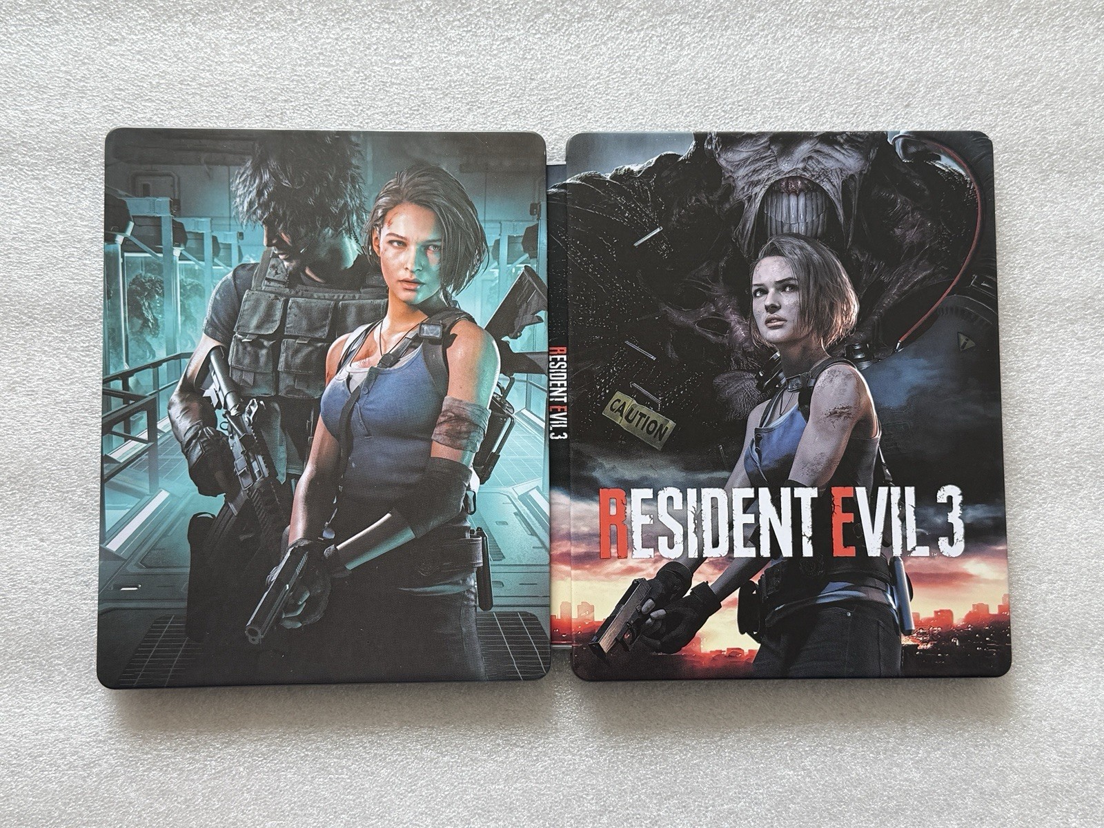 Resident Evil 3 Custom made G2 Steelbook/SteelUp Case PS4/PS5/Xbox (No Game) New