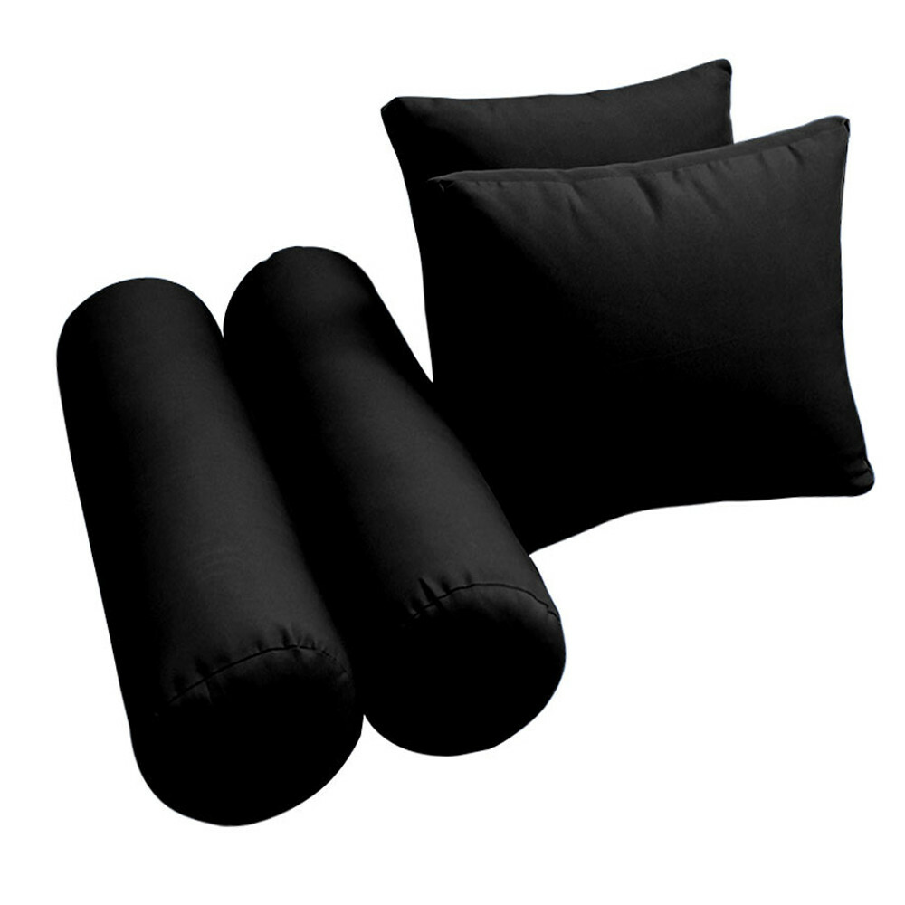 |SLIPCOVER ONLY|S1 Daybed Mattress Bolster Backrest Covers Knife Edge Full AD109