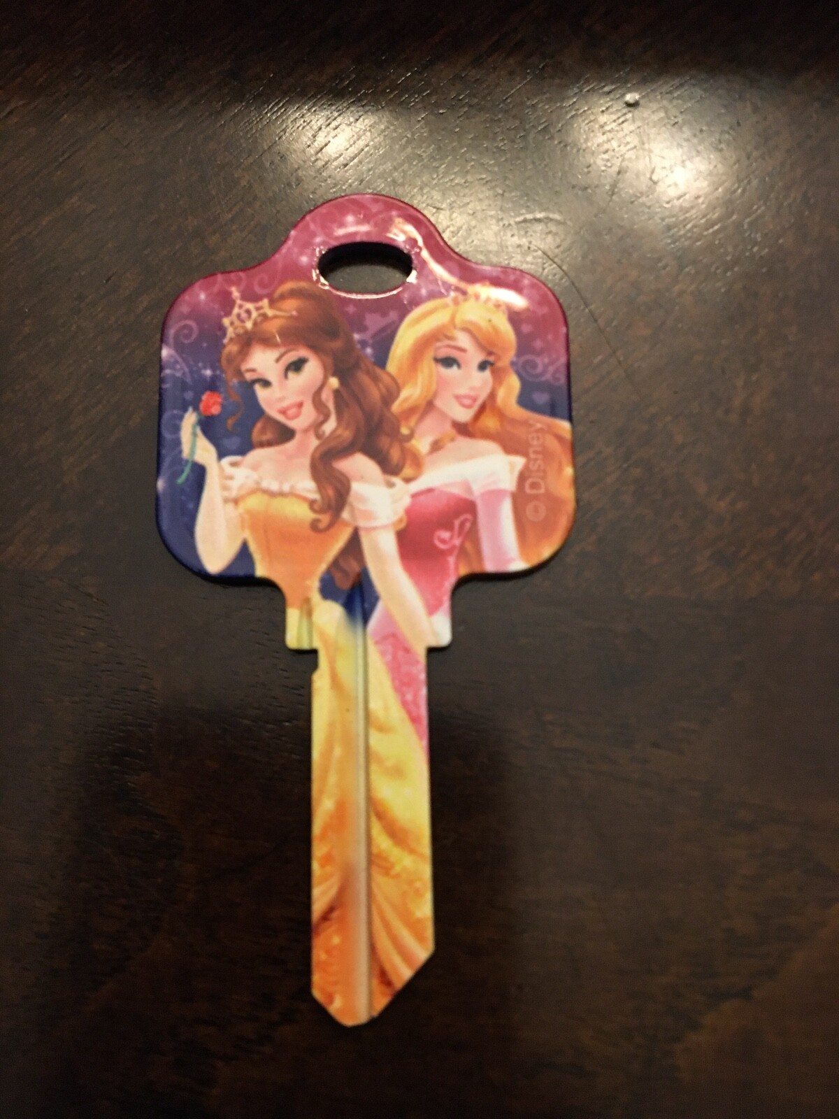 DISNEY Key Blank Princesses Shape House Key Sc1