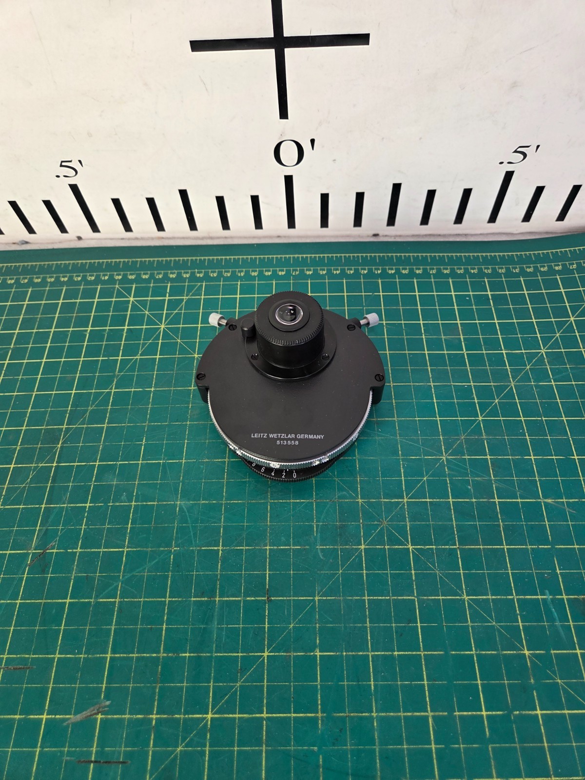 Leitz Wetzlar Microscope Phase Contrast Condenser 513558 #1