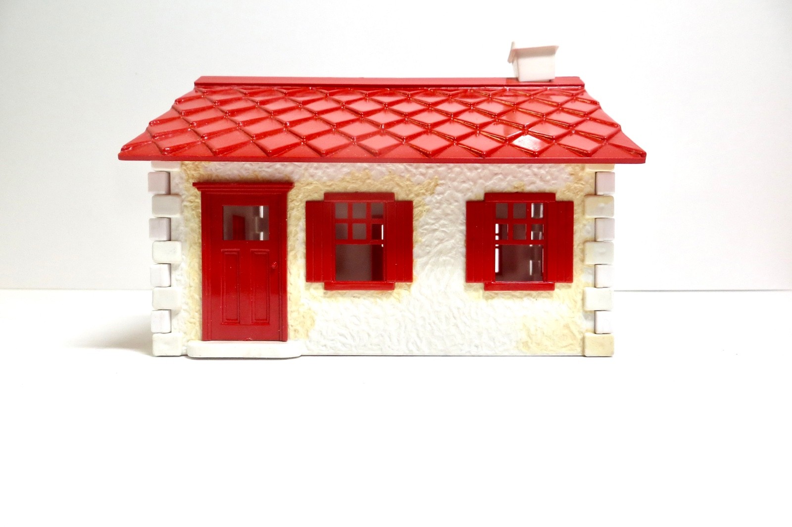 Plasticville Cape Cod House (3) Unbroken Complete