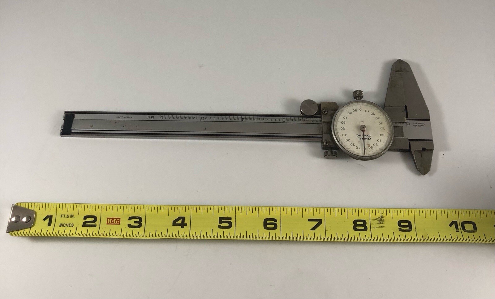 Central Tools Precision Dial Caliper F4.1