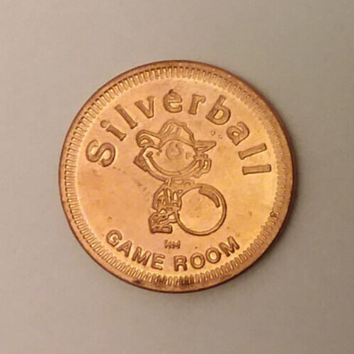 Silverball Game Room Muskogee, OK Pinball Arcade Token 22mm