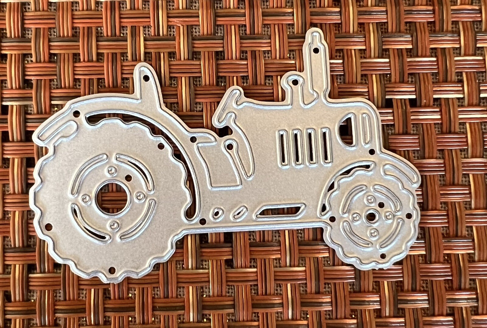 Farm Tractor Metal Cutting Die Scrapbook Cards Journal Tags #4252 Tonya