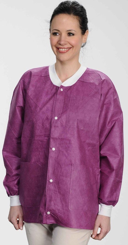 ValuMax 3630CRL Extra-Safe Jackets Cranberry Large 10/Pk