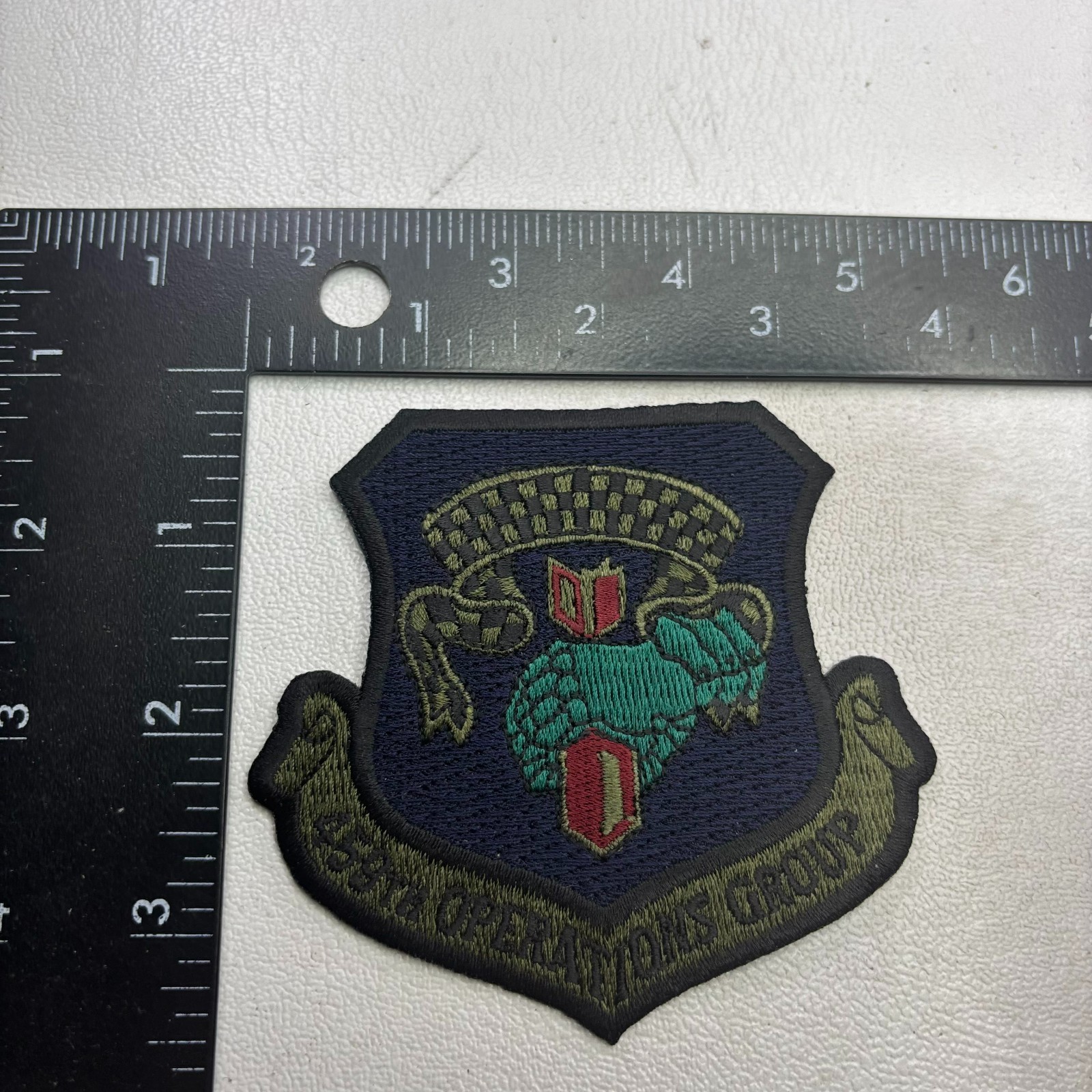 US Air Force Subdued 458TH OPERATIONS GROUP Patch Military 60TZ