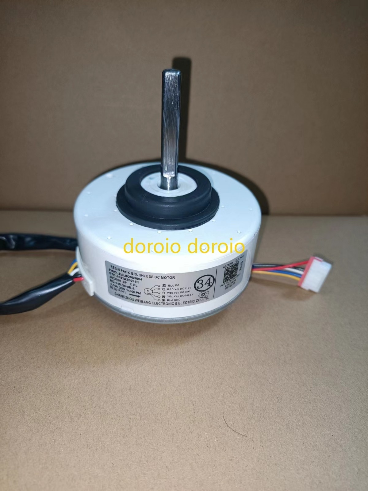 RD-310-30-8E-2(AL) EAU62983004 4681A20091K for LG air conditioner motor