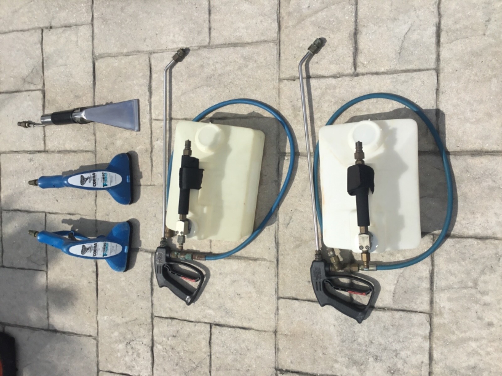 Carpet / tile and grout cleaning equipment