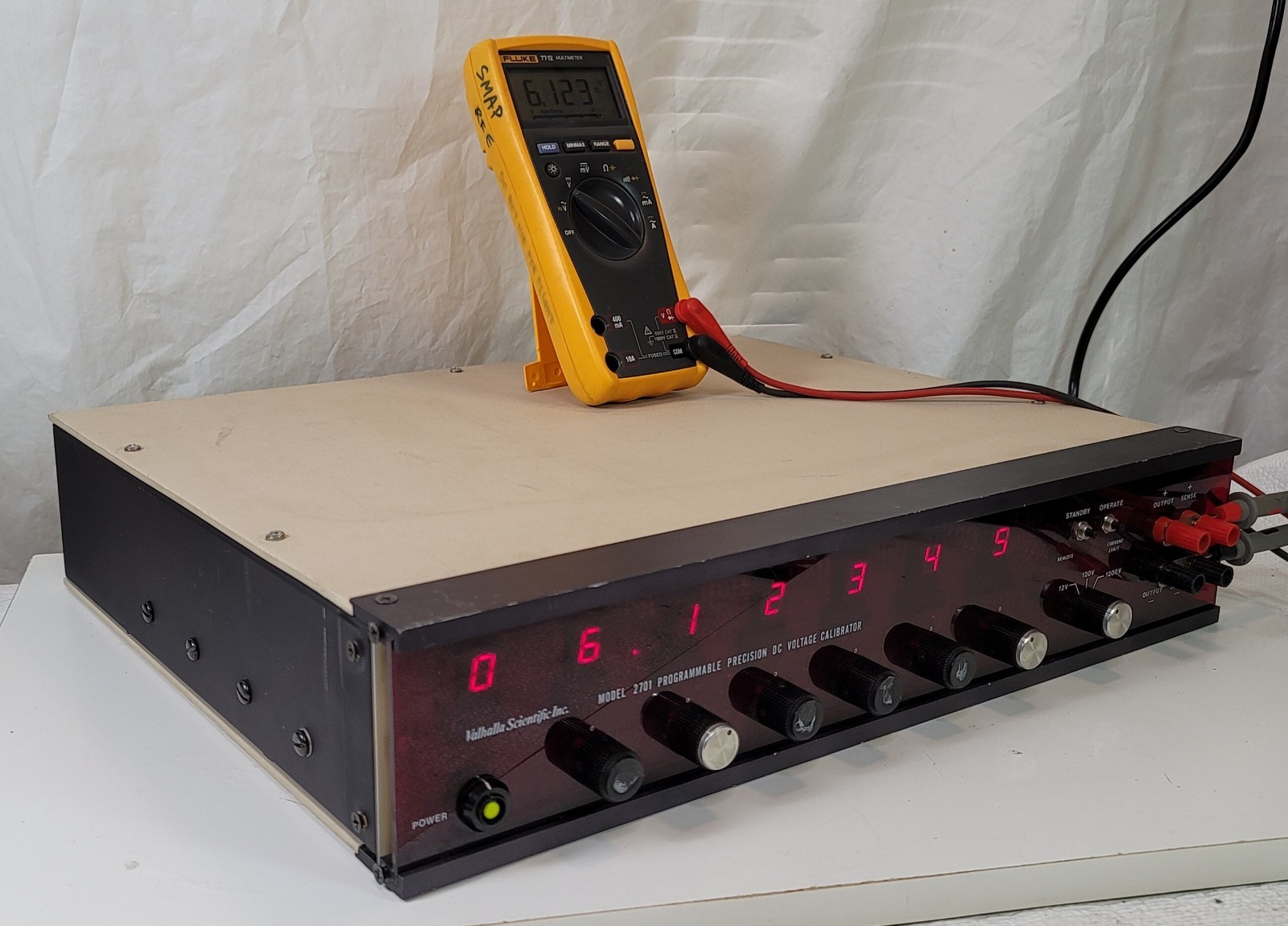 Valhalla Scientific 2701 Programmable Precision DC Voltage Calibrator Tested