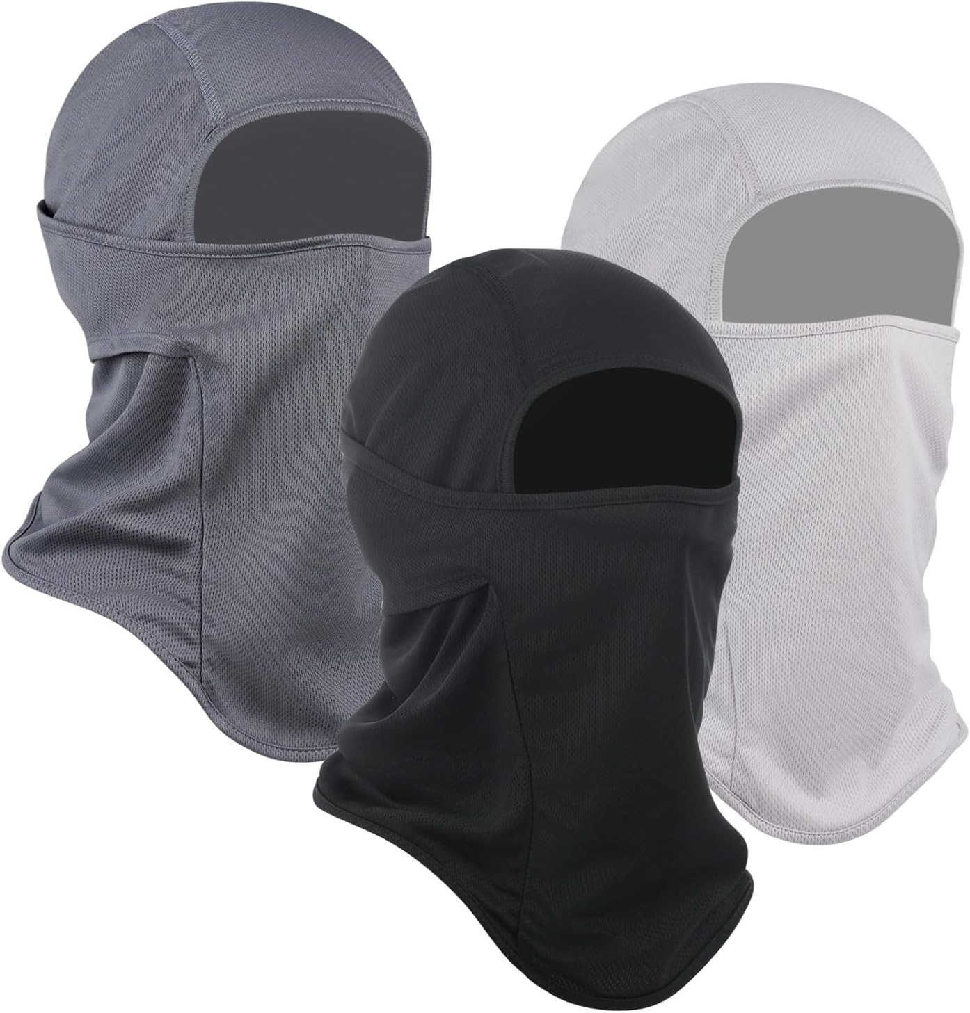 3 Pieces Balaclava Ski Mask -Winter Full Face Mask for Men Women Windproof