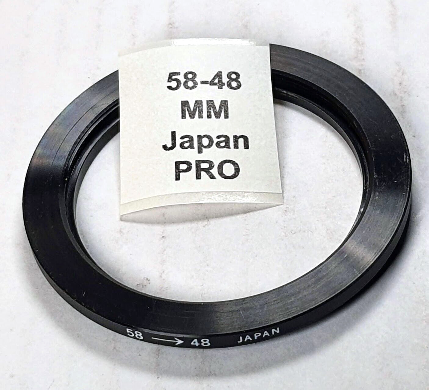 58-48mm Step-Down Lens Filter Converter Adapter Ring 58mm-48mm Metal E58 to E48