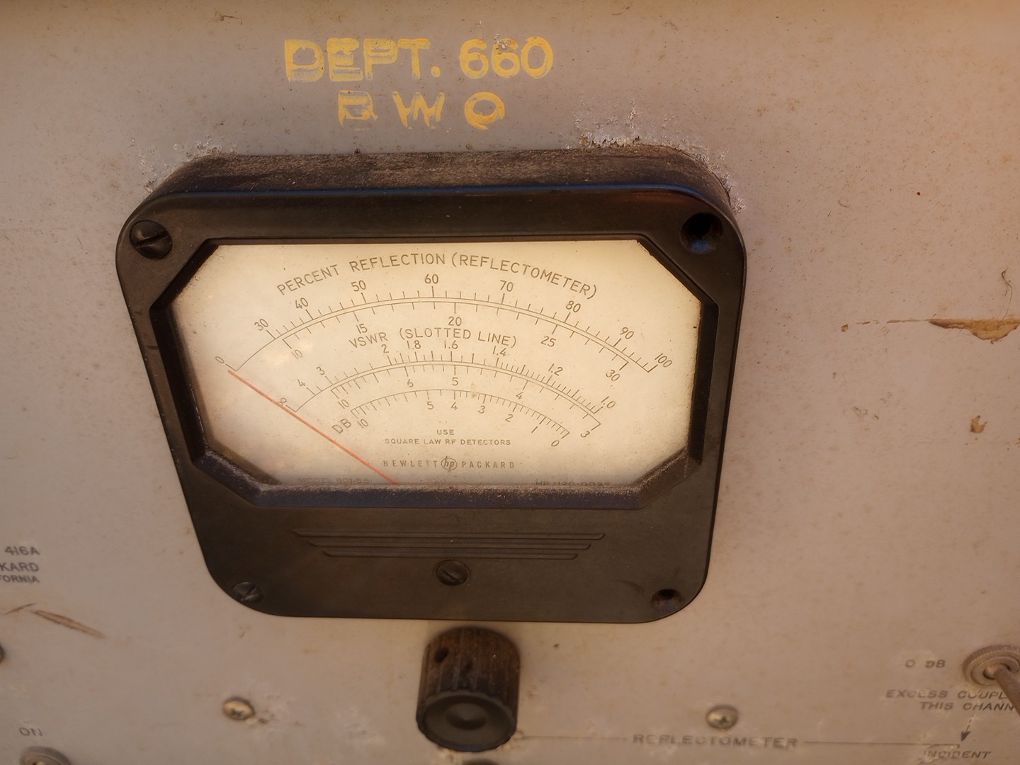Hewlett Packard HP 416a Ratio Meter