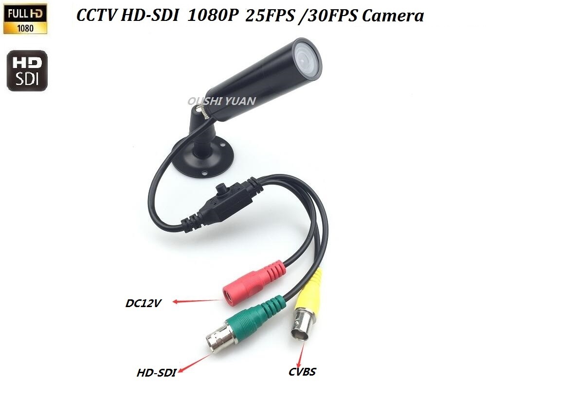 High Quality CCTV SDI 2.0MP Full 1080P HD SDI  Camera