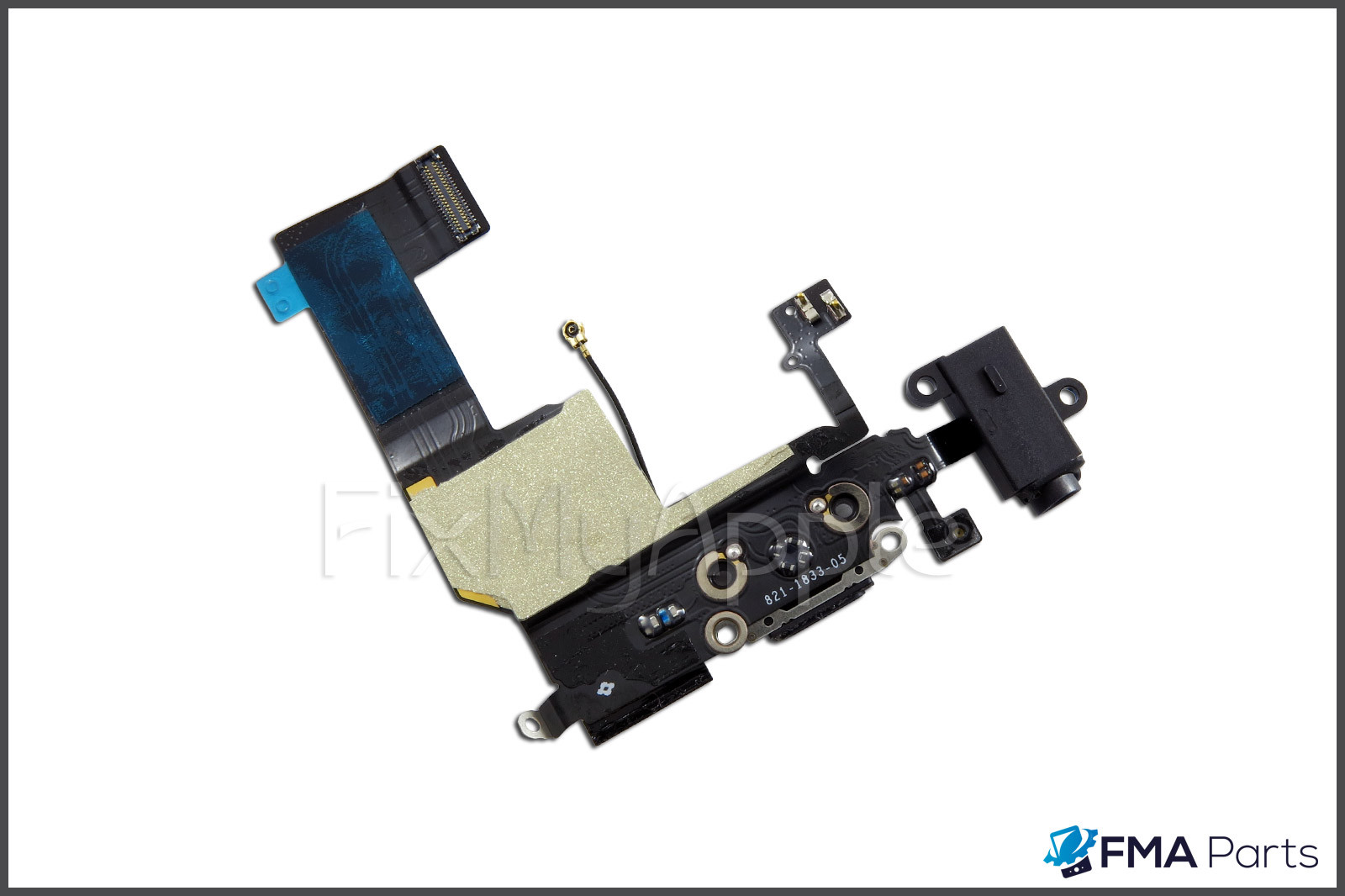 iPhone 5C OEM Dock Connector Port Microphone Black Flex Cable Replacement Tools