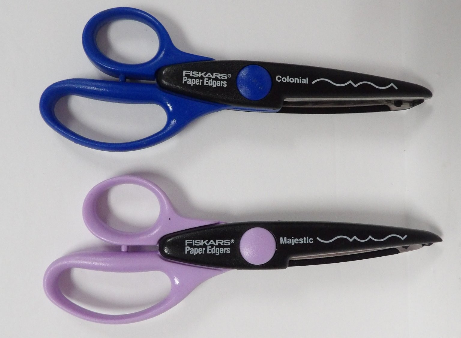 Fiskars Paper Edgers Scissors Decorative Edge 2-Pc Set for Paper