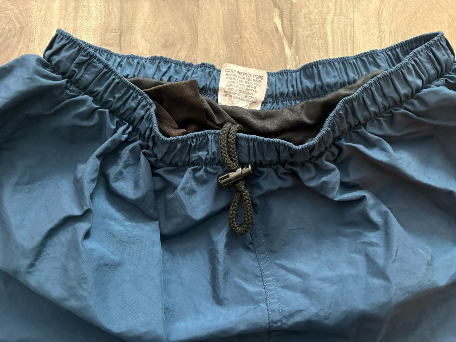 Unicor Mens Blue Lined US Air Force Physical Training Uniform Trunks Size M