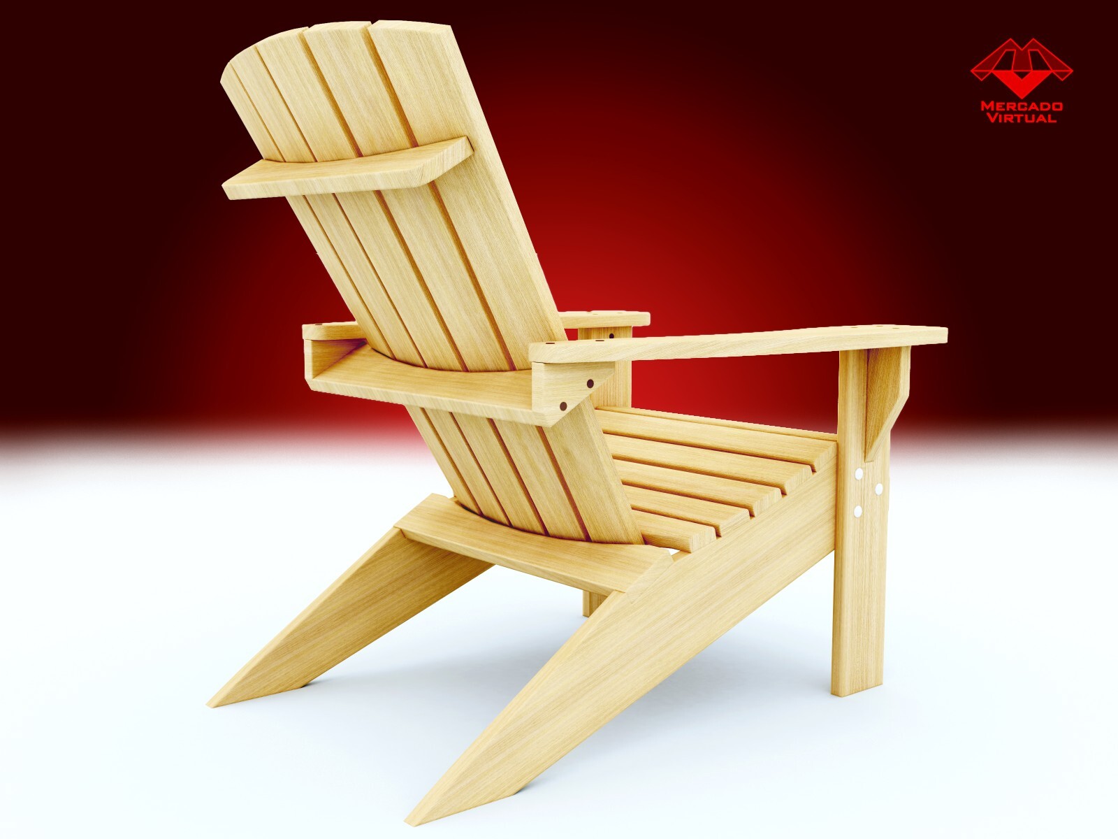 Digital plans + Assembly Manual to make a classic Adirondack chair from scratch
