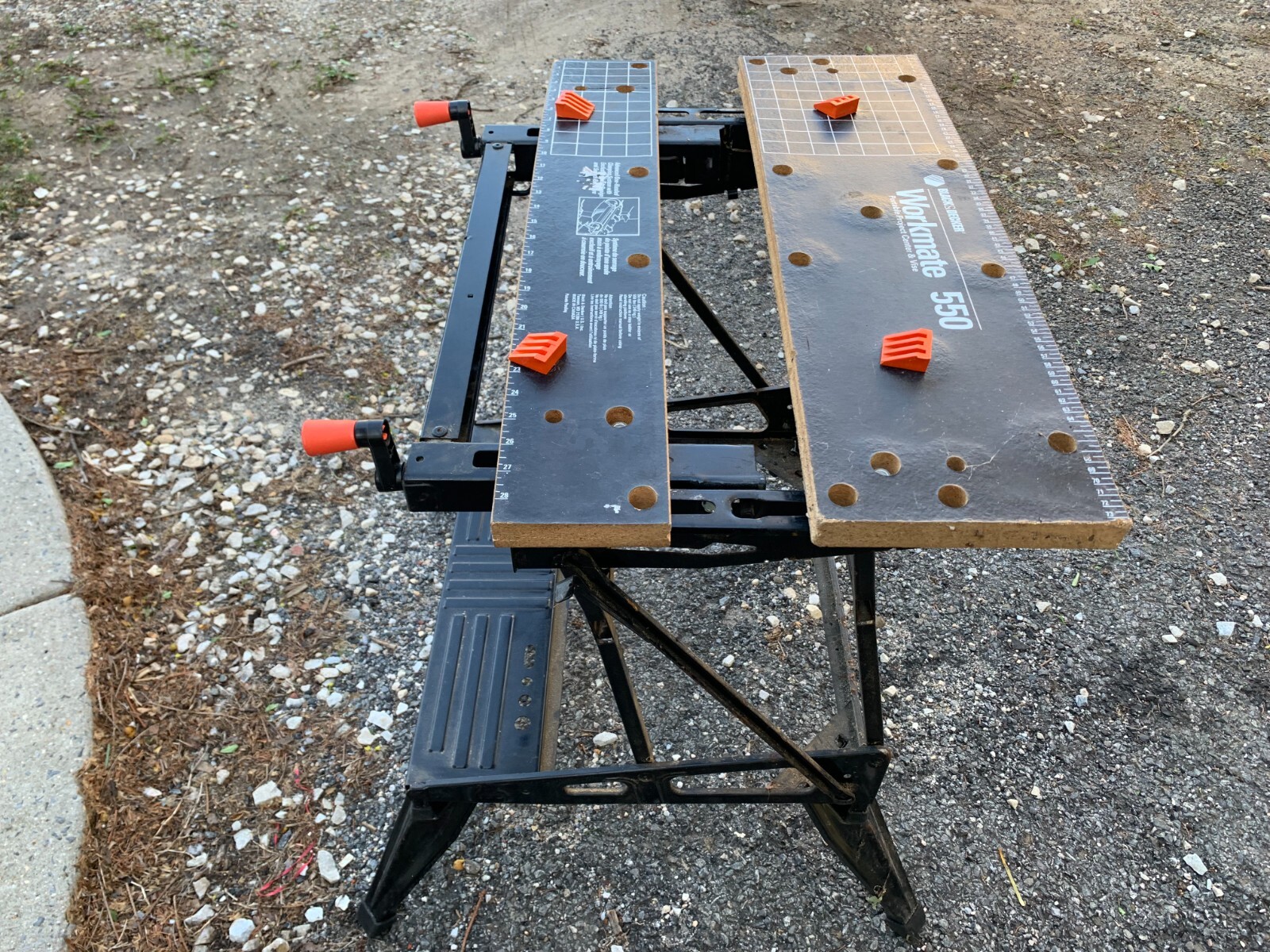 Black & Decker Workmate 550 Work Station Bench Adjustable Table Folding Portable