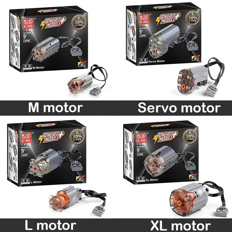 Mould King Technical APP Programming Power Motor Remote Control Battery Box Set