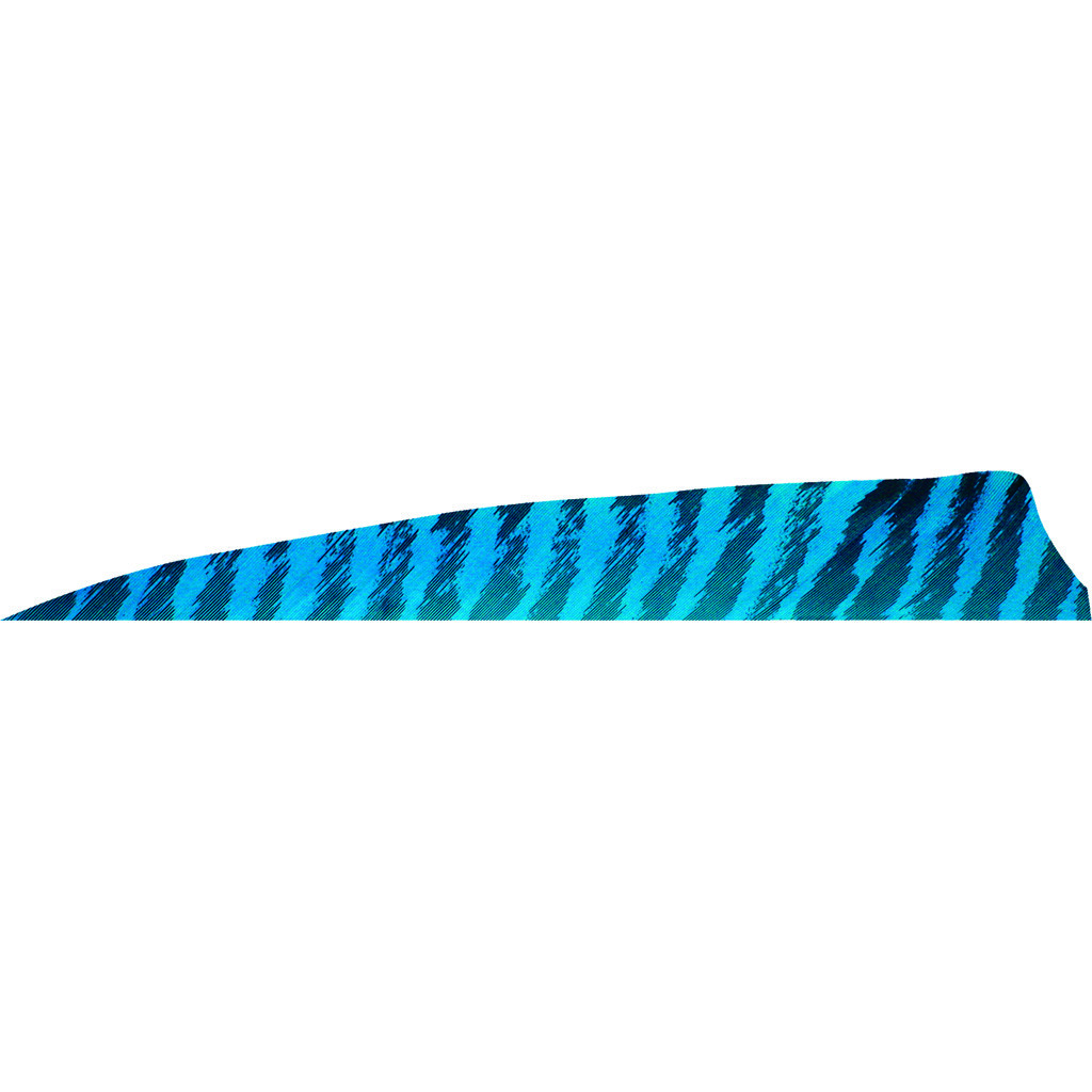 Gateway Shield Cut Feathers Barred Blue 4 in. RW 50 pk.