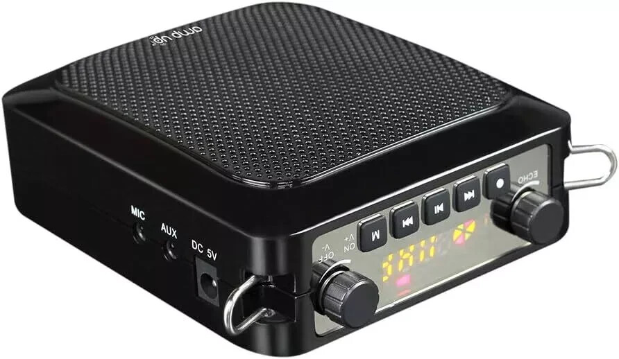 HamiltonBuhl Amp-Up! Personal UHF Voice Amplifier with Wired Microphone PA-25