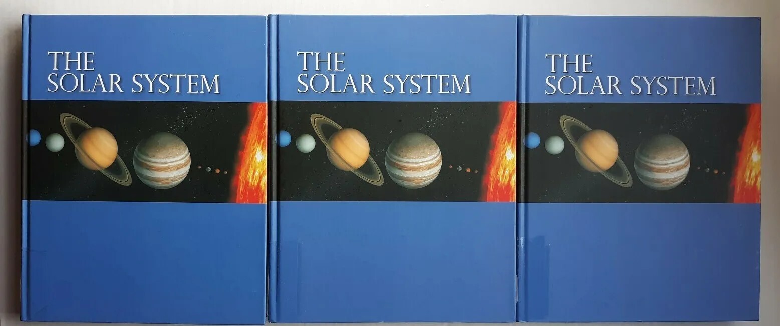 The Solar System Reference Books 3 Volume Set  A thru Z